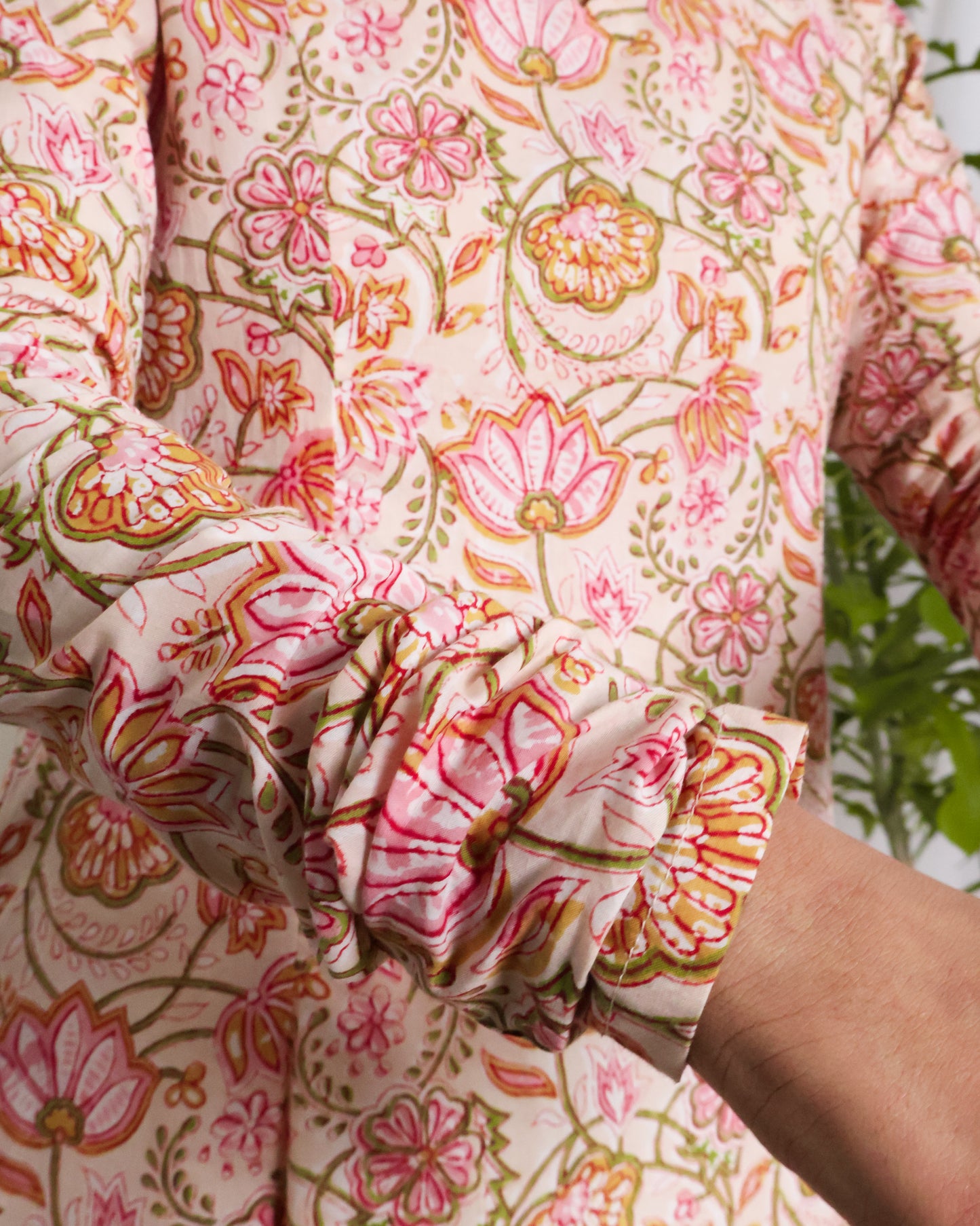 Jasmine Cotton Kali Kurta