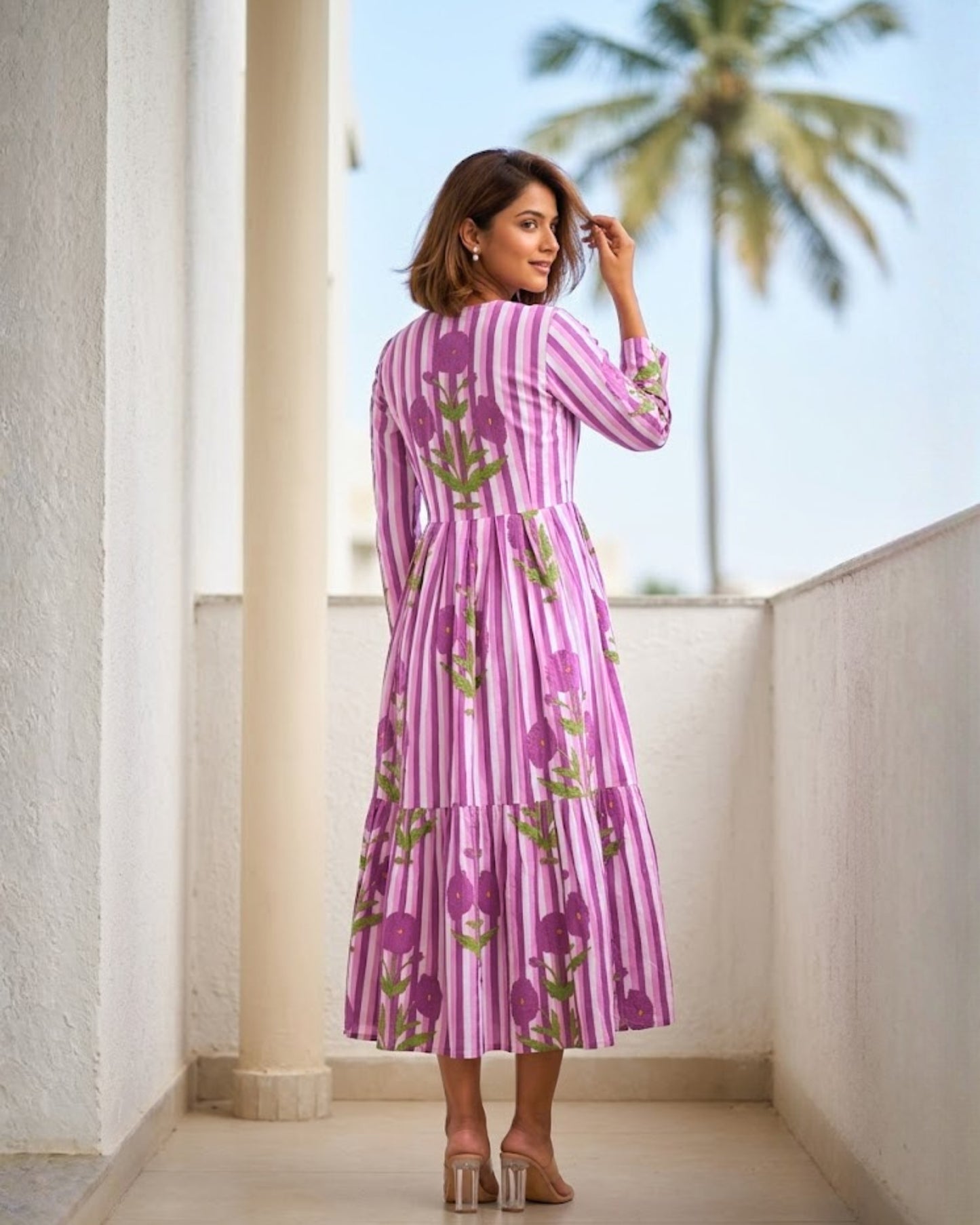 Lilac Garden Midi