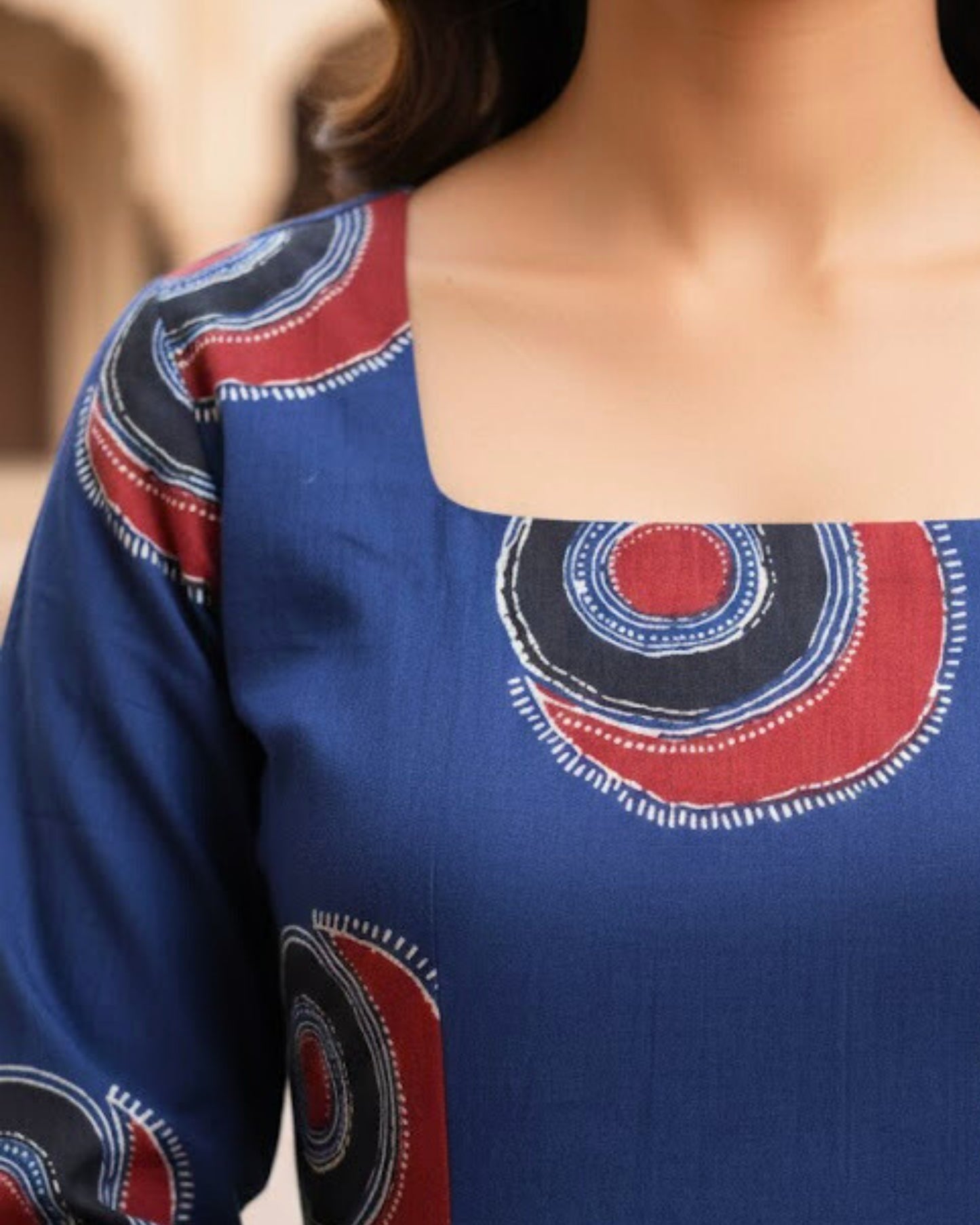 Vaani Sleeved Short Kurti