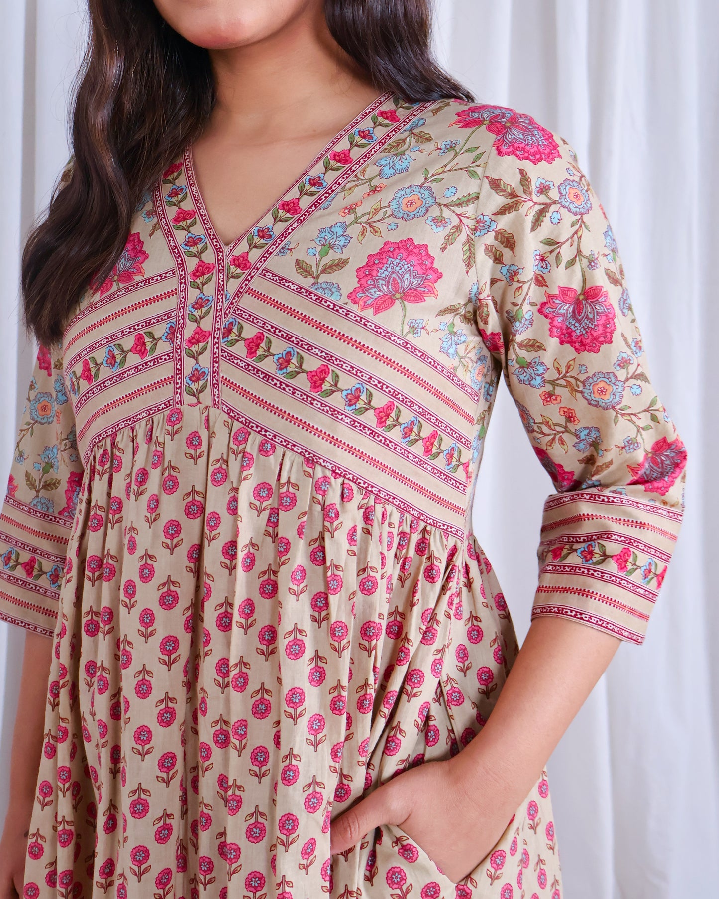 Roohi Cotton Dress