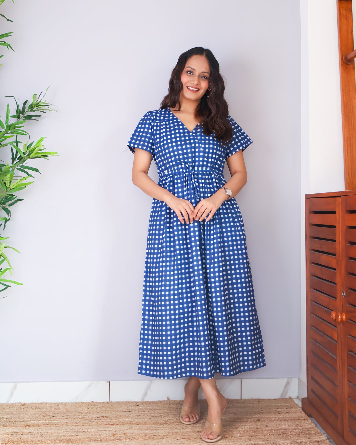 Ira Fit-and-Flare Dress