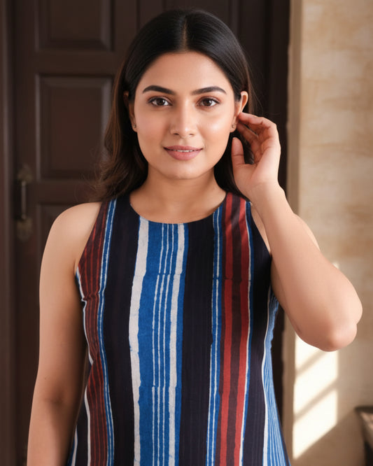 Megan Jahota HandBlock Print Cotton Kurta Set