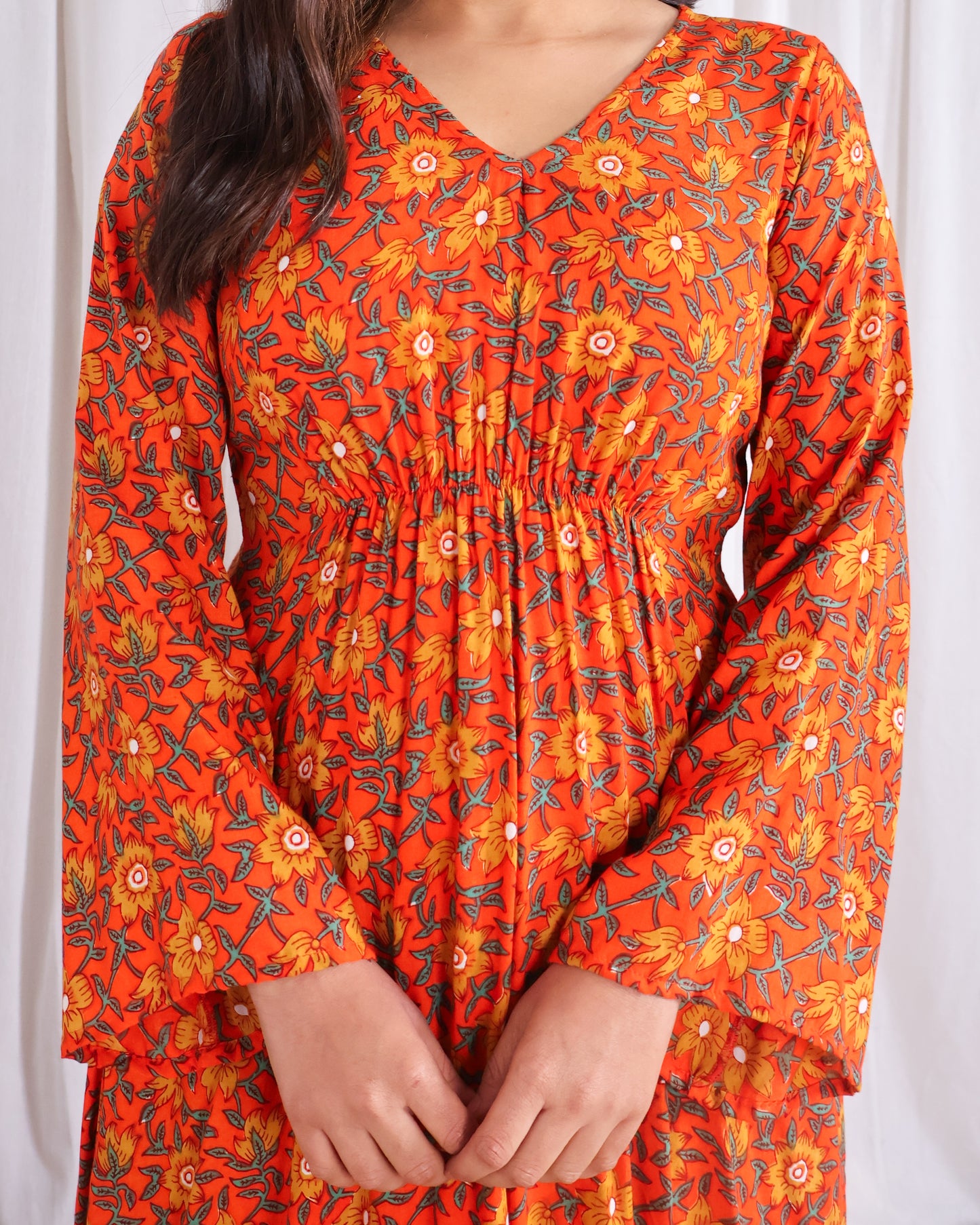Miranda Flare cotton modal dress
