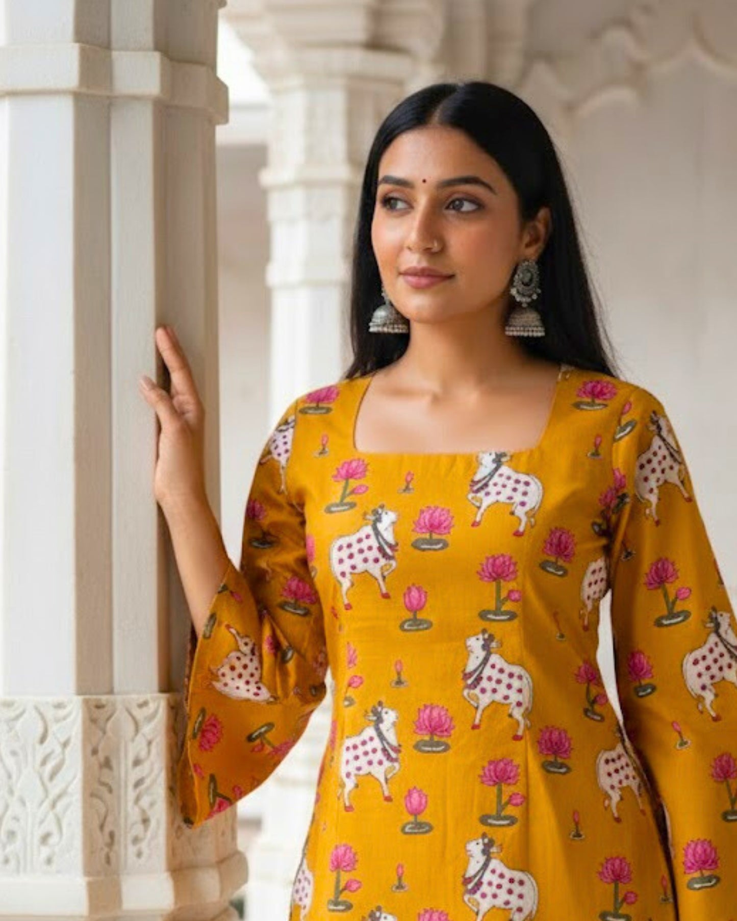 Siya Sleeved short Kurti