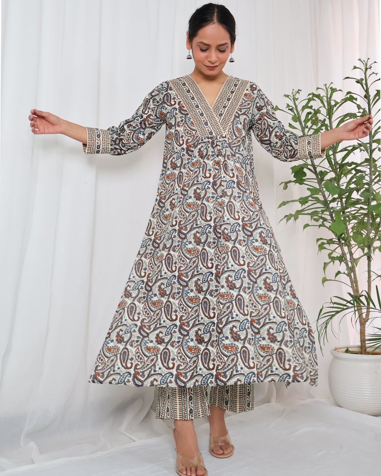 Fiza Sanganeri Kurta set