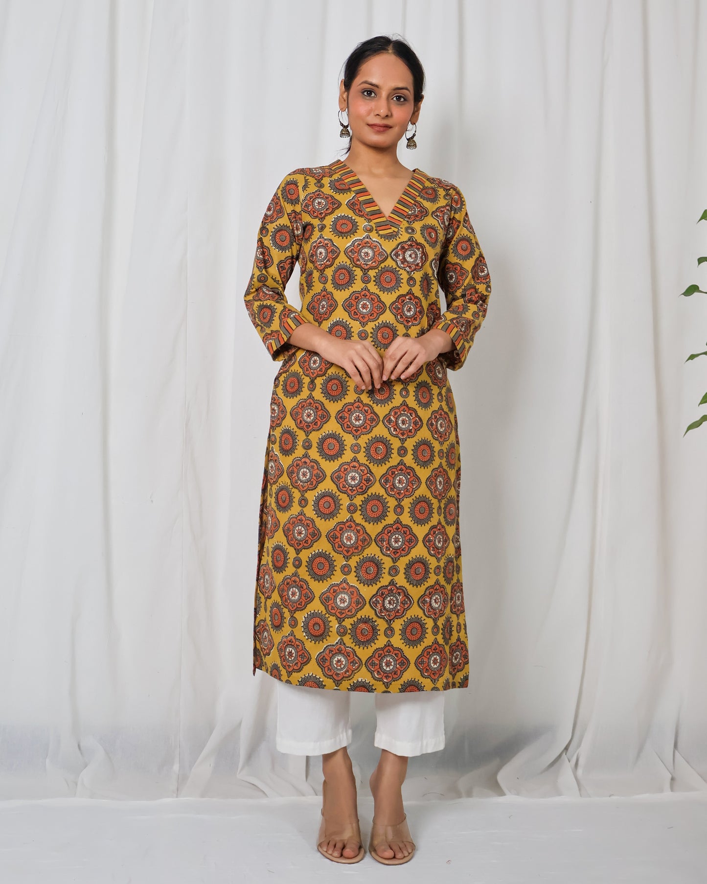 Marigold long Kurta