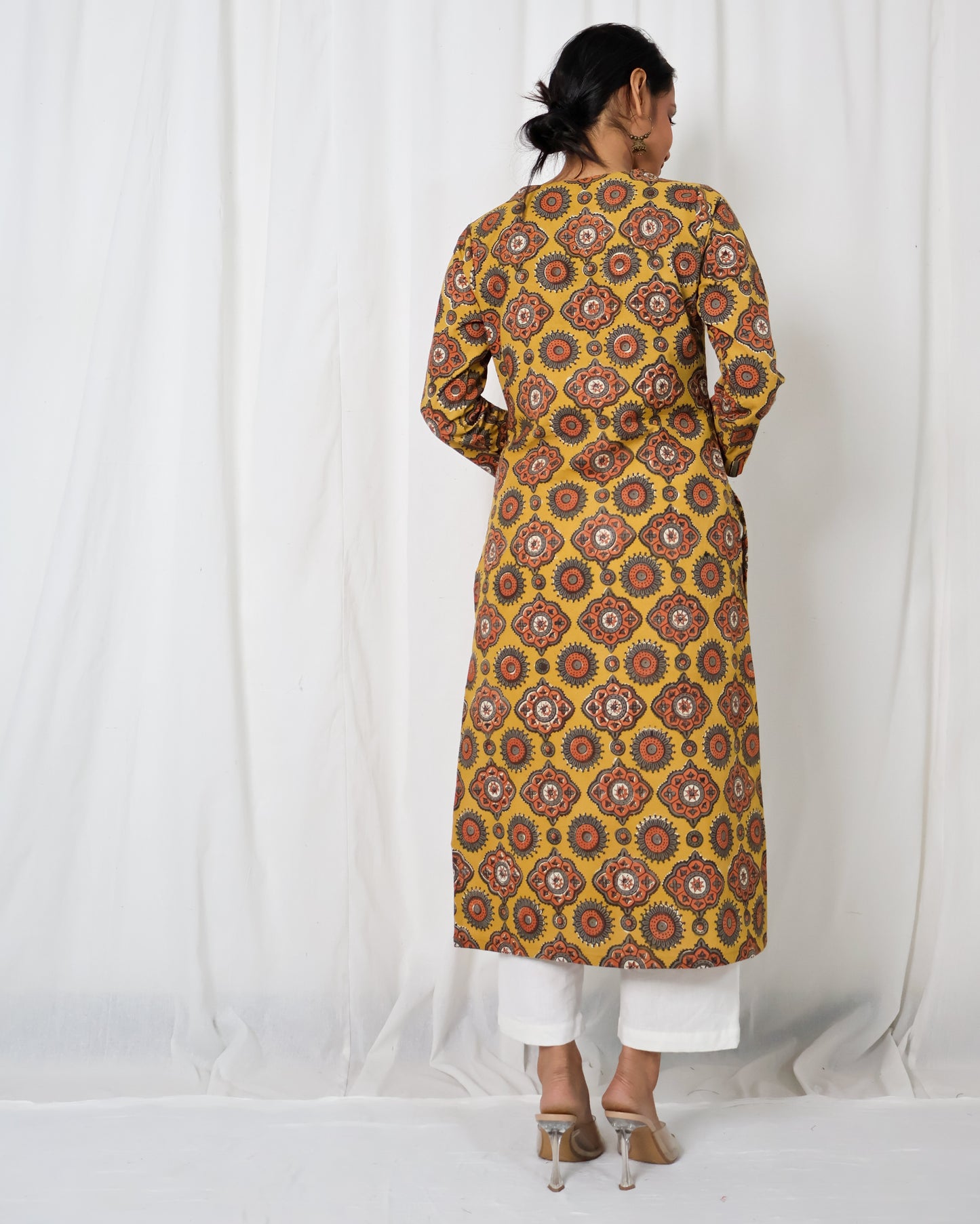 Marigold long Kurta