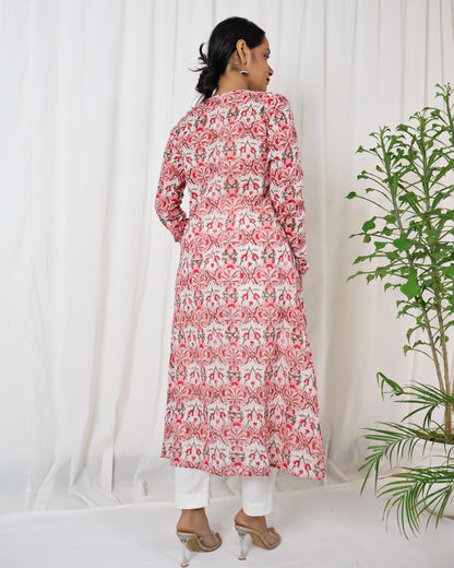 Amara chudi-sleeve kurta