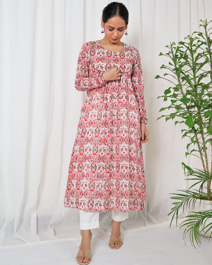 Amara chudi-sleeve kurta