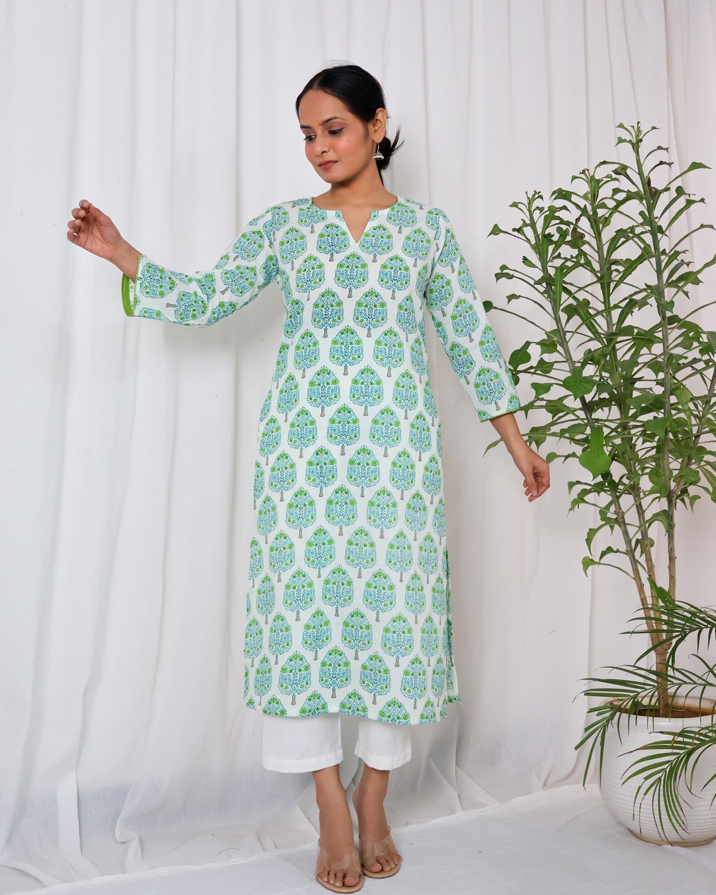 Mohar long Kurta