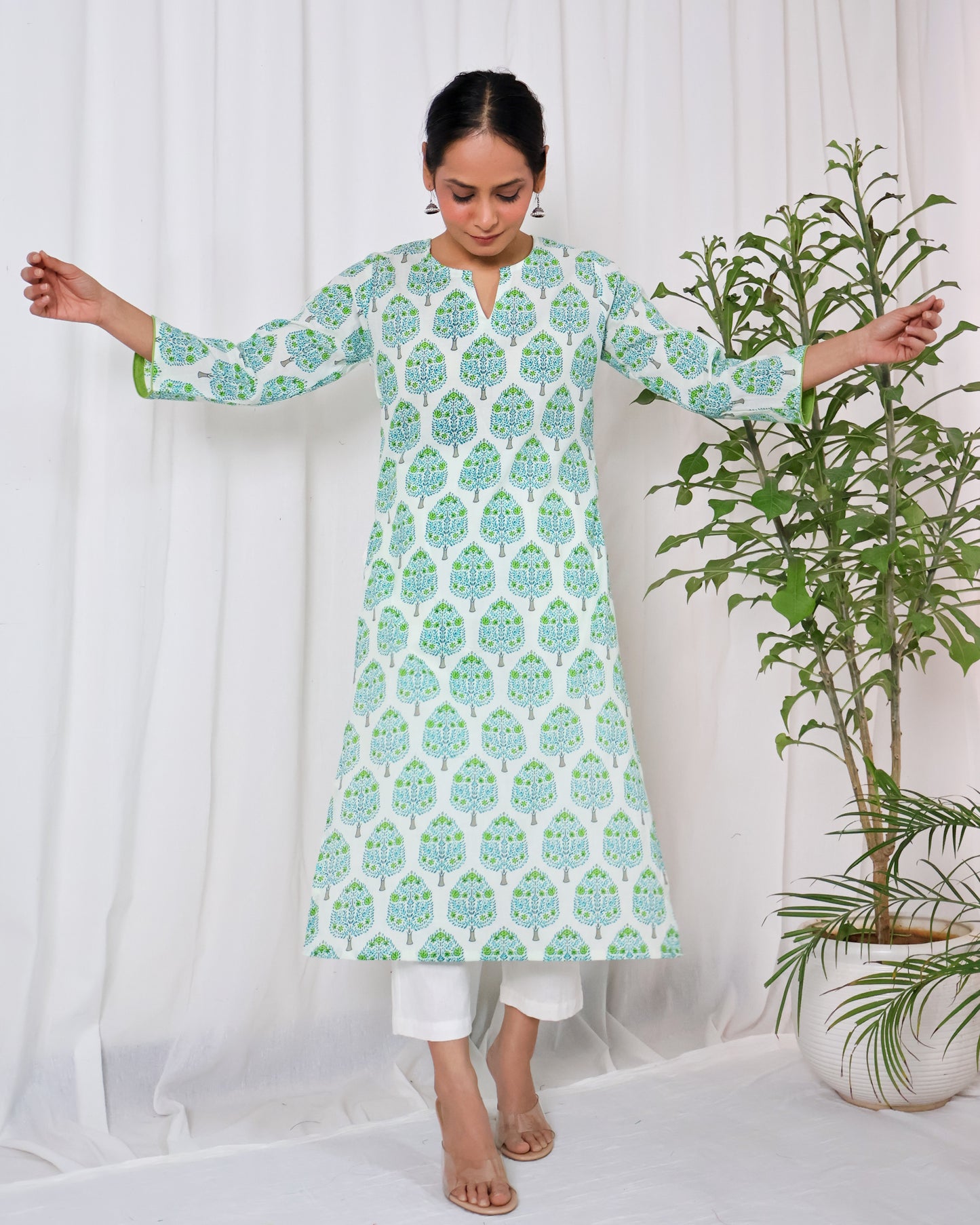 Mohar long Kurta