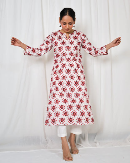 Gulbaag long Kurta