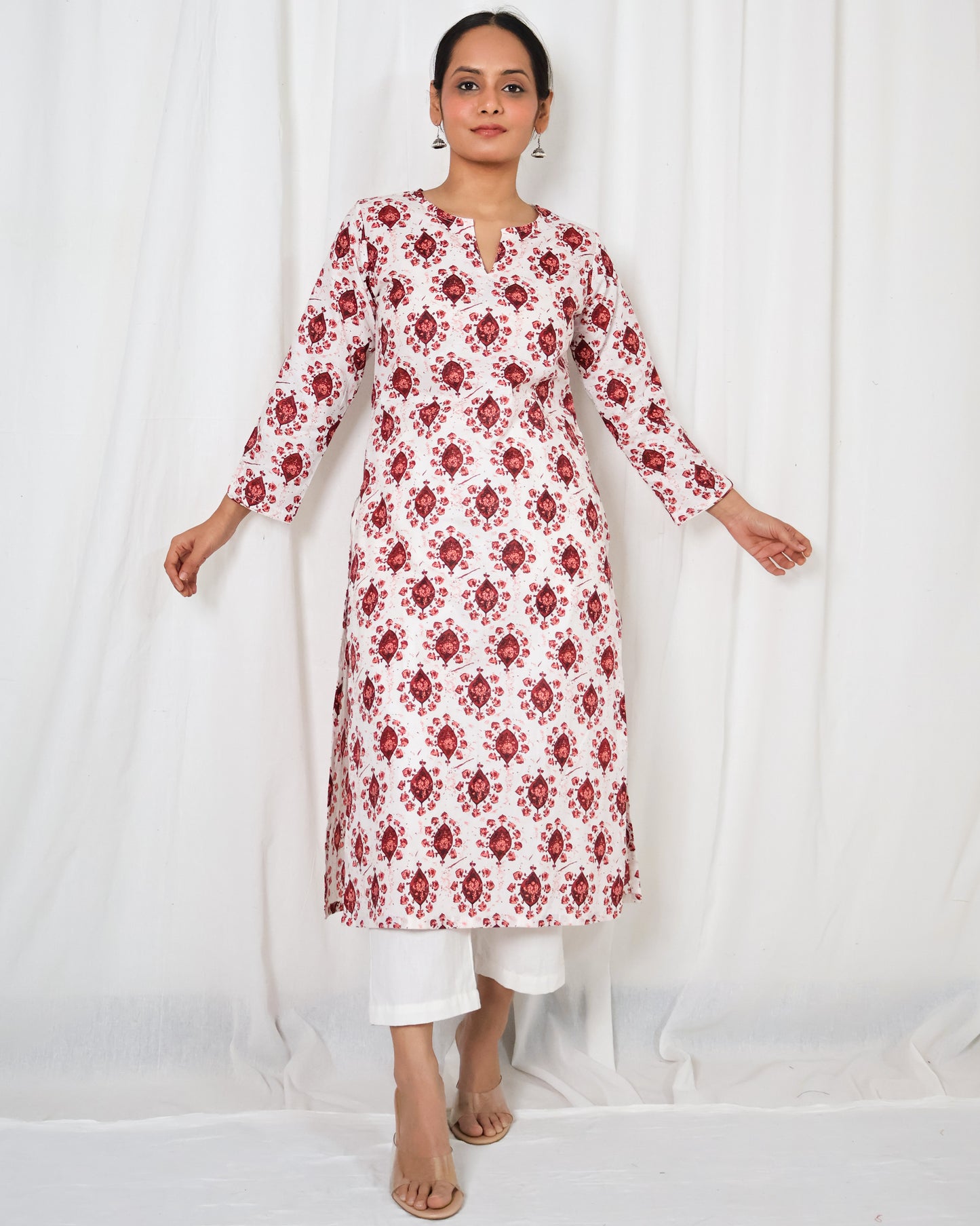 Gulbaag long Kurta