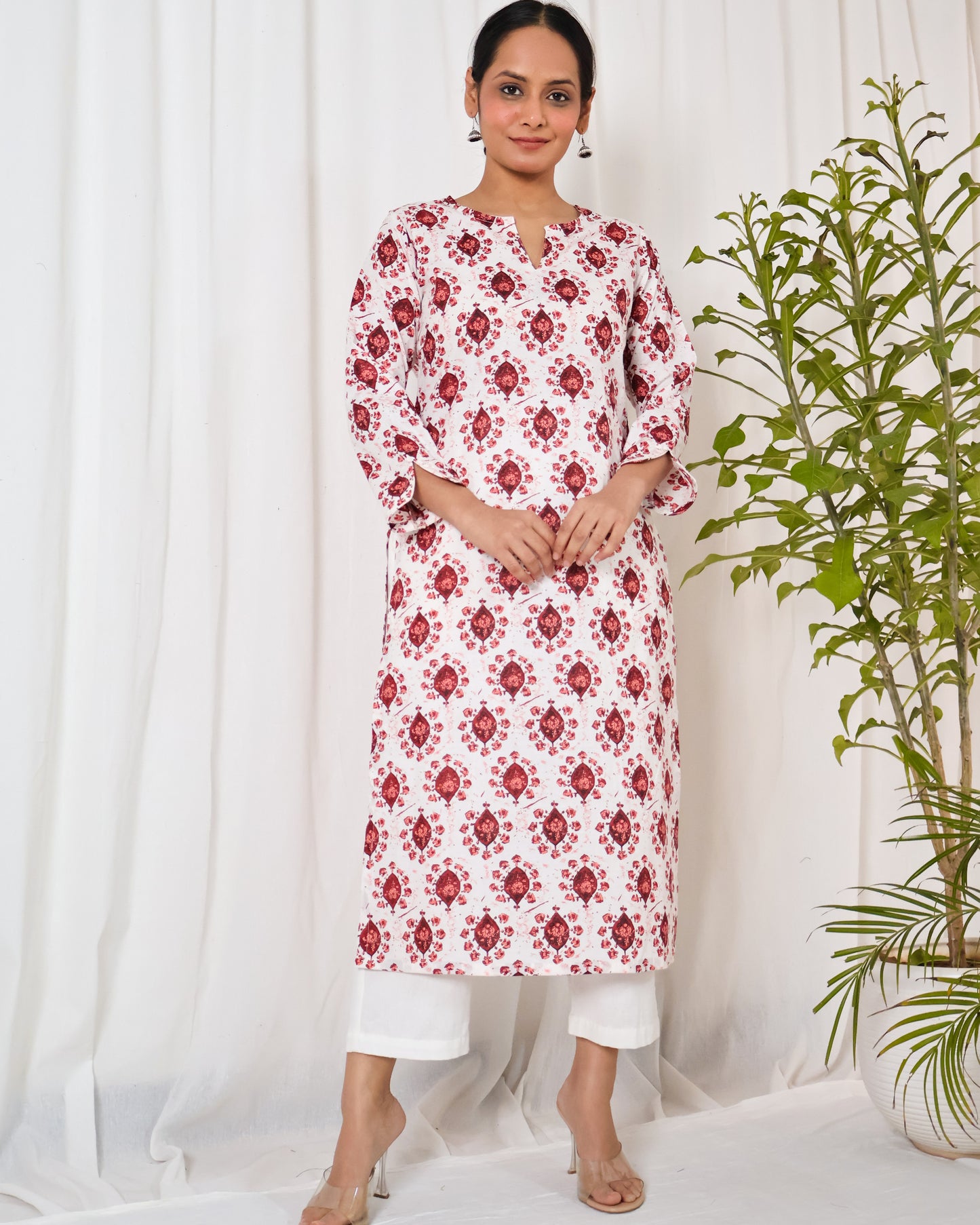 Gulbaag long Kurta