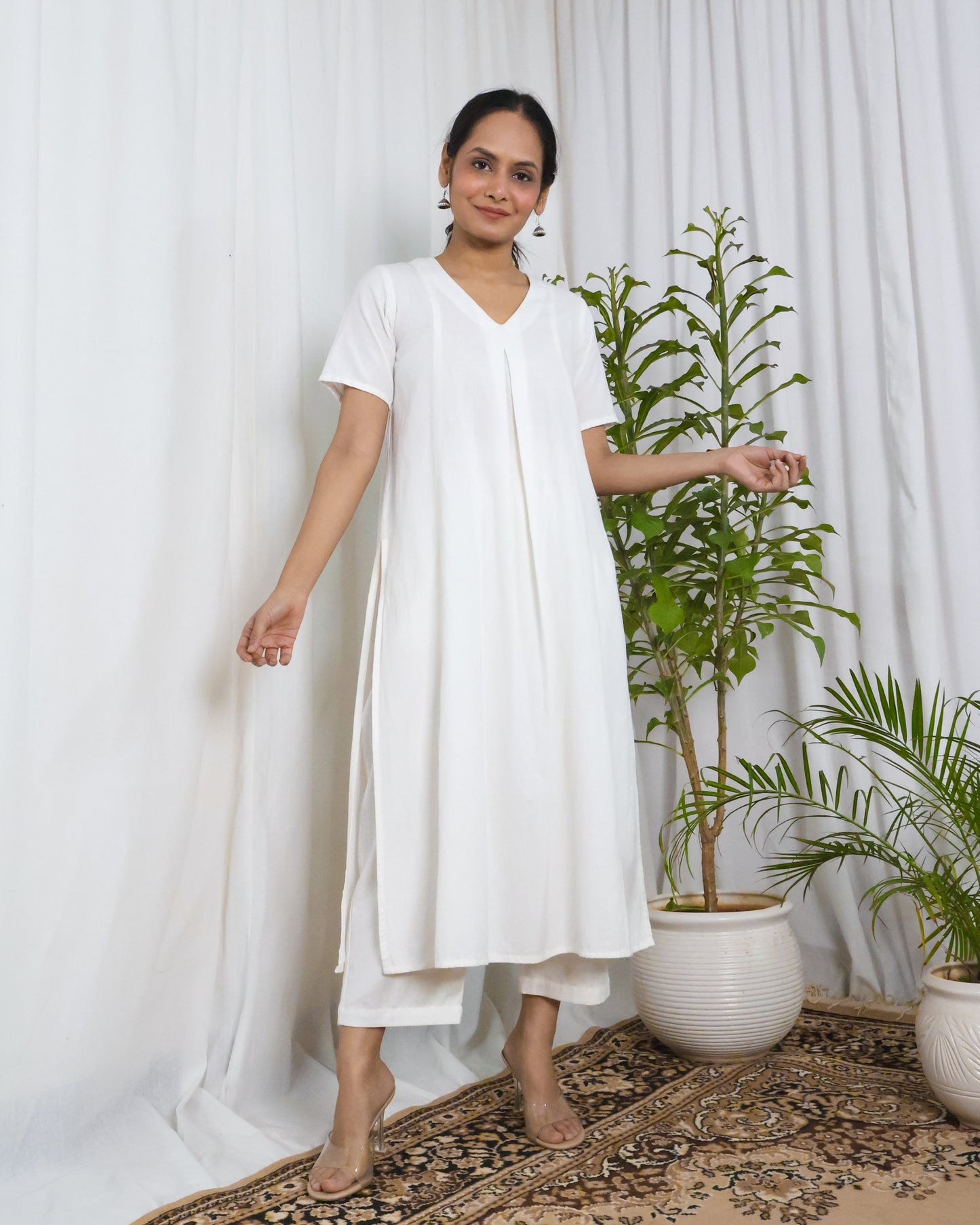 Lily Cotton flex Kurta set