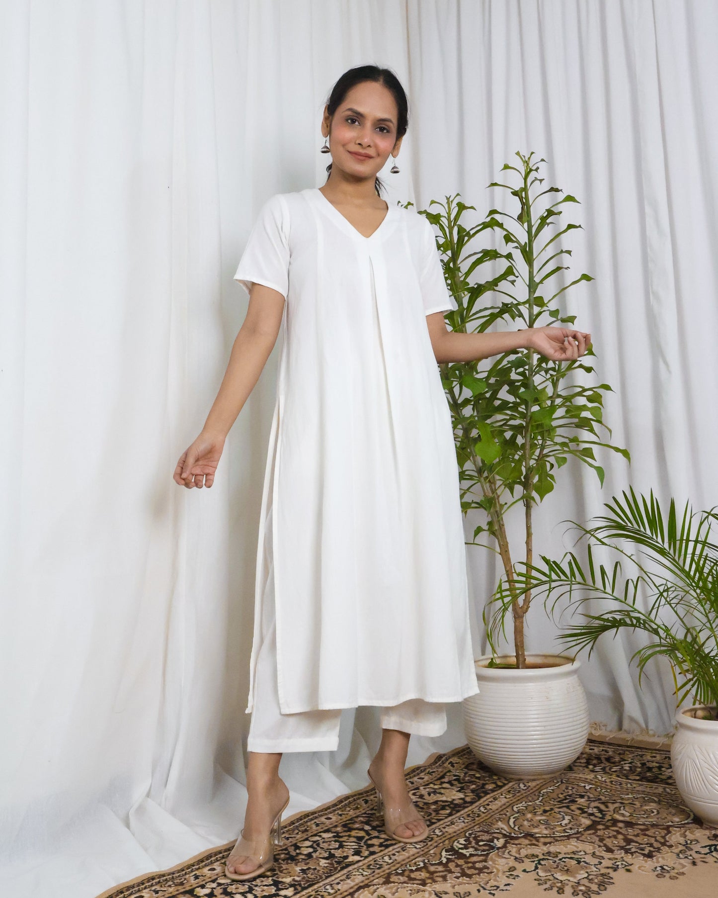 Lily Cotton flex Kurta