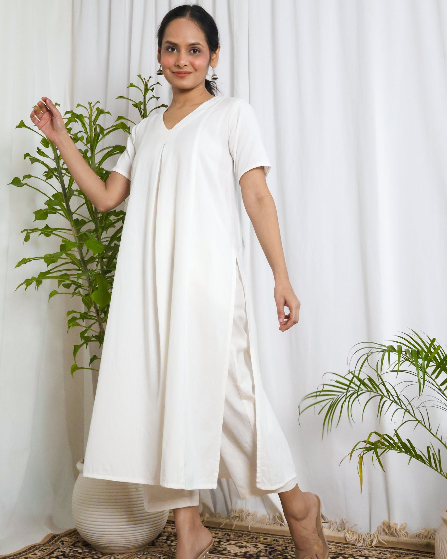 Lily Cotton flex Kurta set