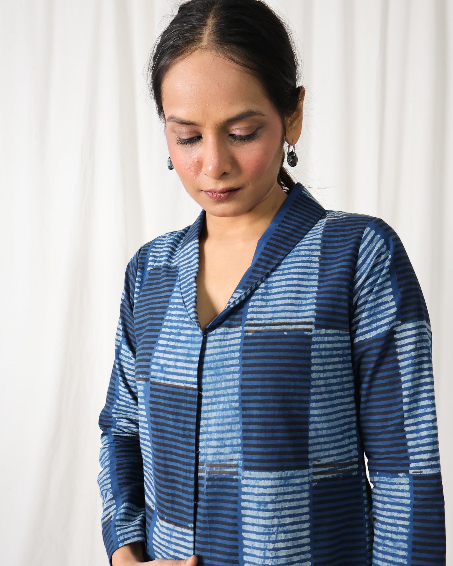 Sandra Dabu Indigo Blazer