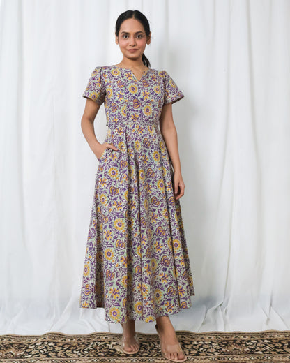 Iris circular dress