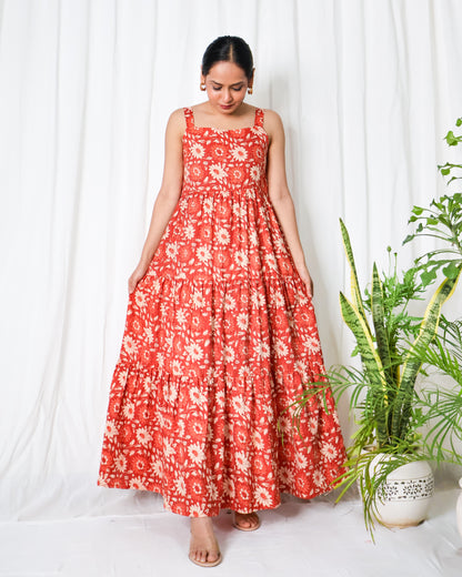 Maple Tiered Dress