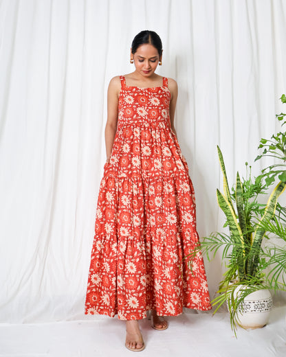 Maple Tiered Dress