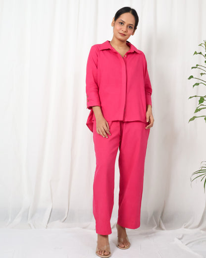 Gulabo shirt pants cotton co-ord set