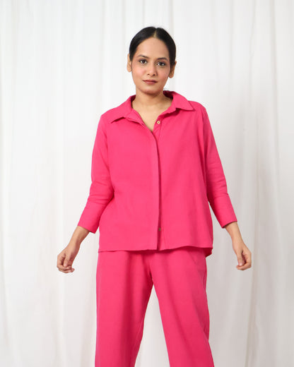 Gulabo shirt pants cotton co-ord set