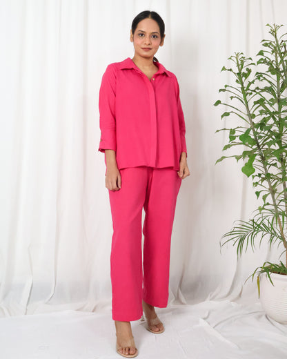 Gulabo shirt pants cotton co-ord set