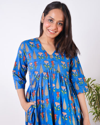 Clare Confetti Cotton Kurta Set