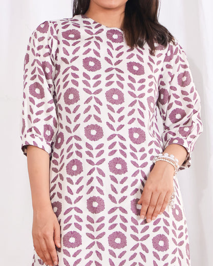 Leah A-line Kurta Set