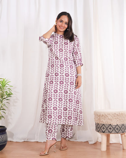 Leah A-line Kurta Set