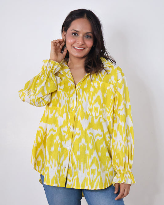 Lemonade Dream Ikat Shirt