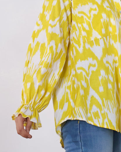 Lemonade Dream Ikat Shirt