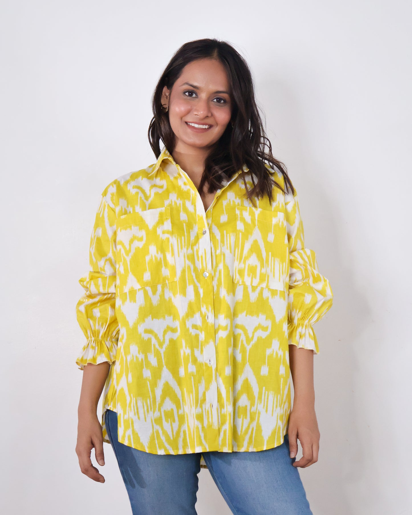 Lemonade Dream Ikat Shirt