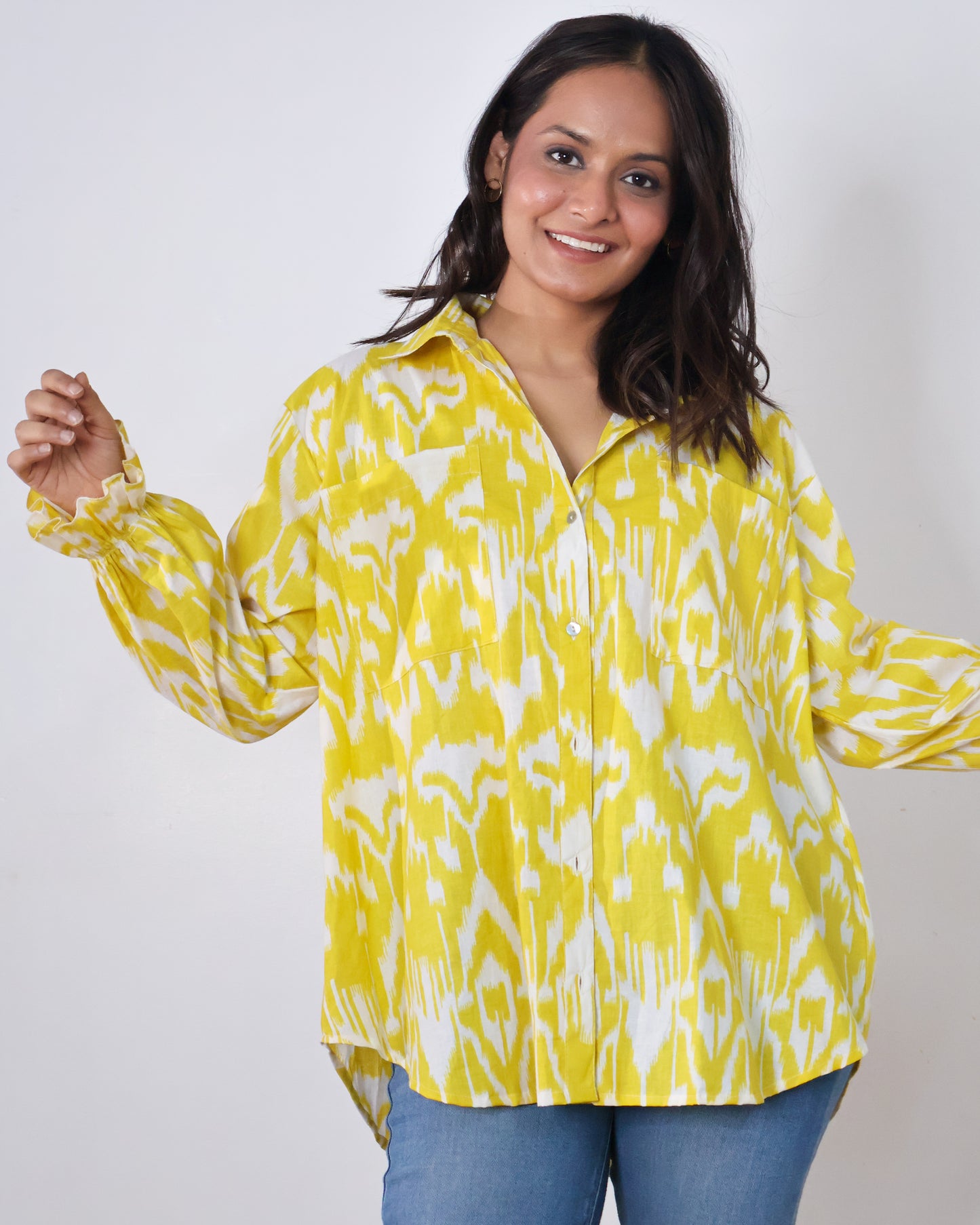 Lemonade Dream Ikat Shirt