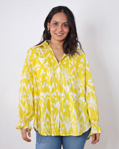 Lemonade Dream Ikat Shirt