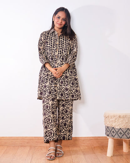 Natalie Bohemian Cotton Kurta Set