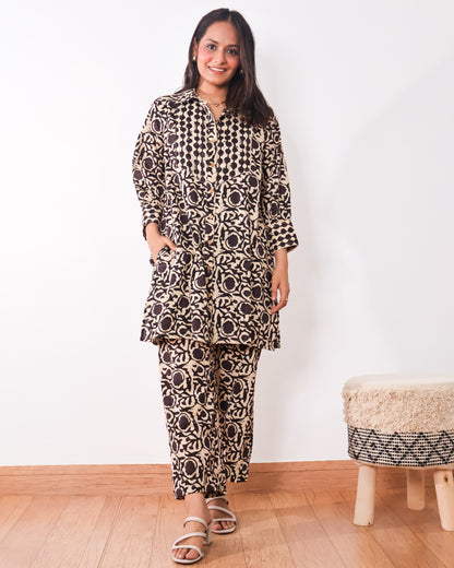 Natalie Bohemian Cotton Kurta Set