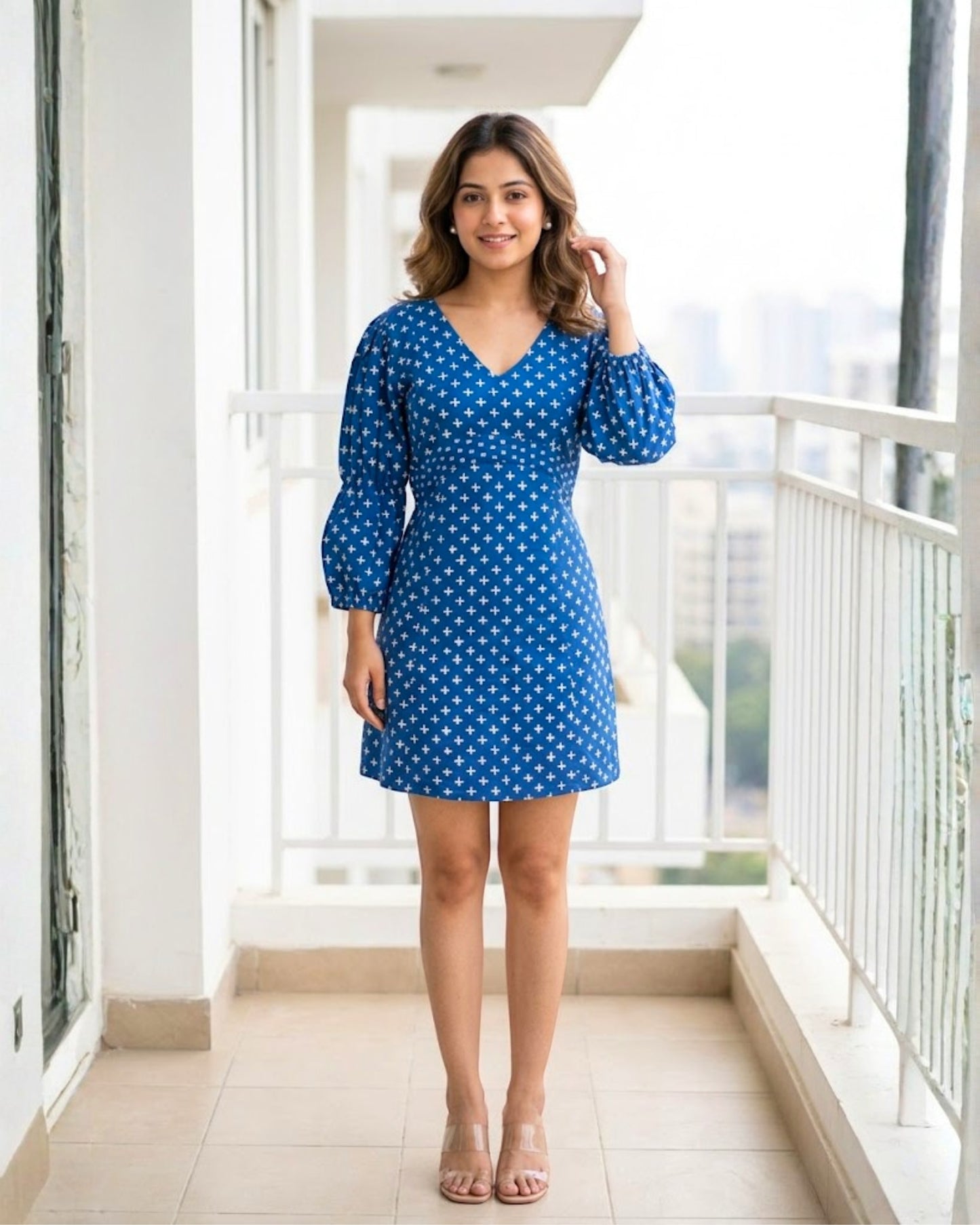 Blue Short dress