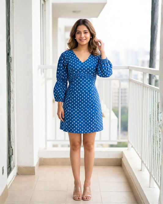 Blue Short dress