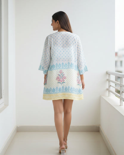 Cloud Short–Top–Shrug Set