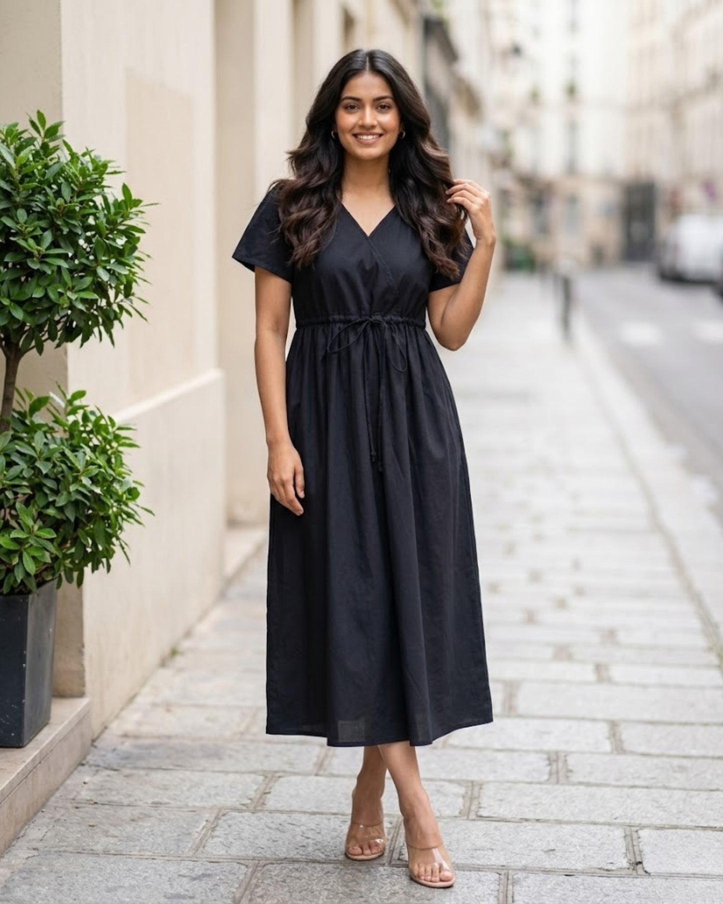 Rebecca Fit-and-Flare Dress