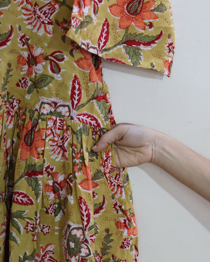 Marigold Shirt Dress