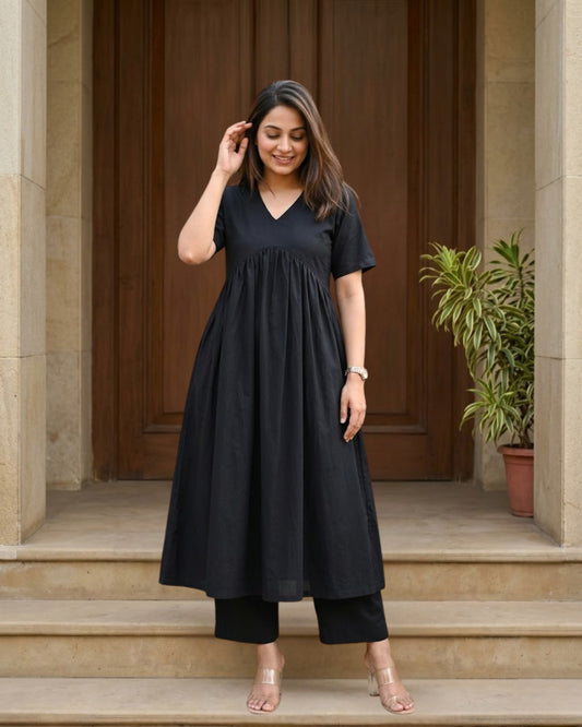 Michelle Cotton Flex Kurta Set
