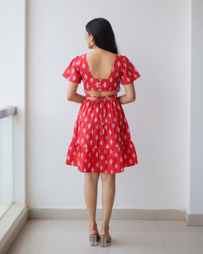 Daydream Printed Cotton Dress