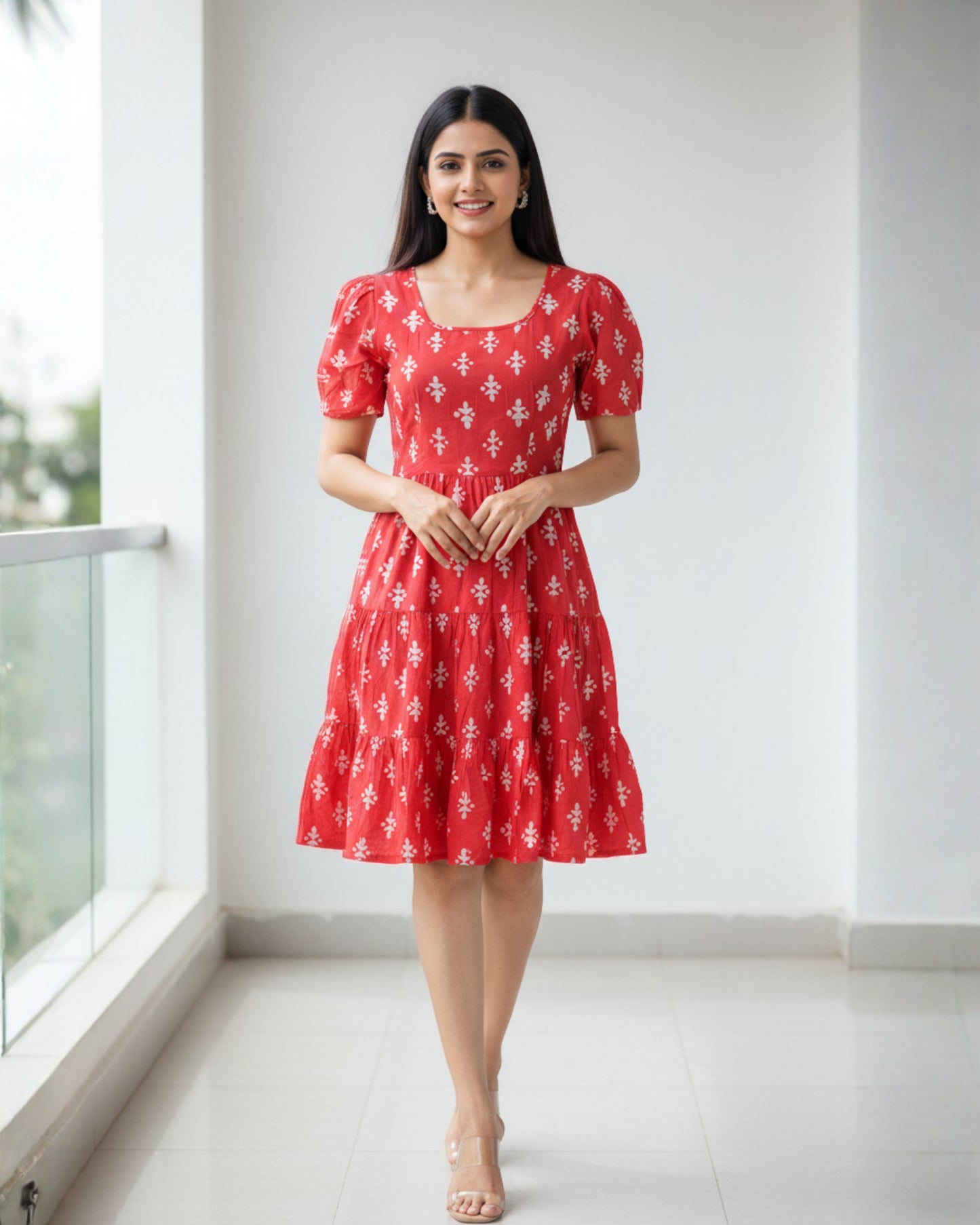 Daydream Printed Cotton Dress