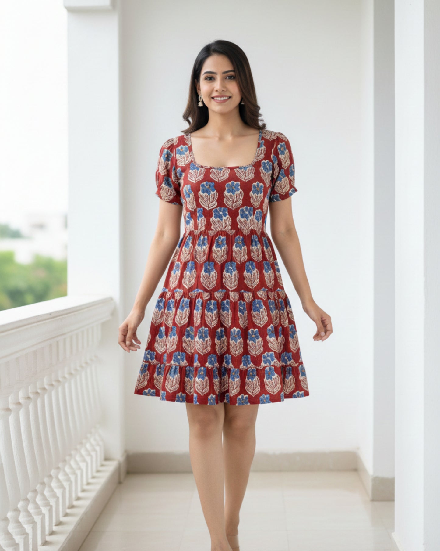 Rimjhim Cotton Short Dress
