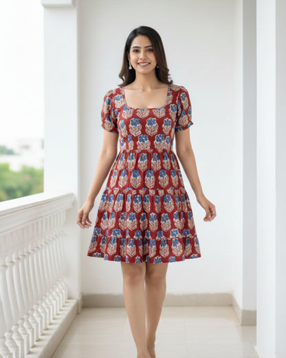 Rimjhim Cotton Short Dress