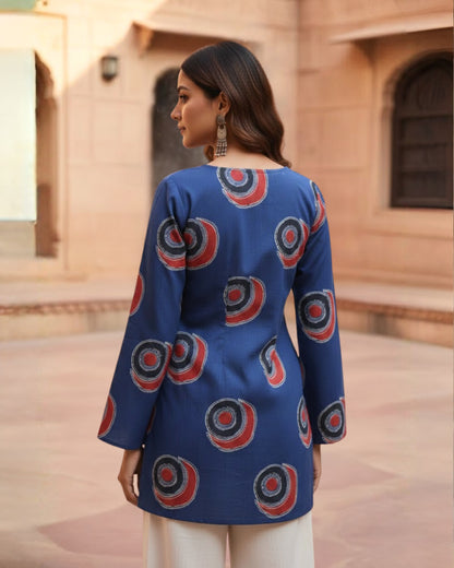 Vaani Sleeved Short Kurti