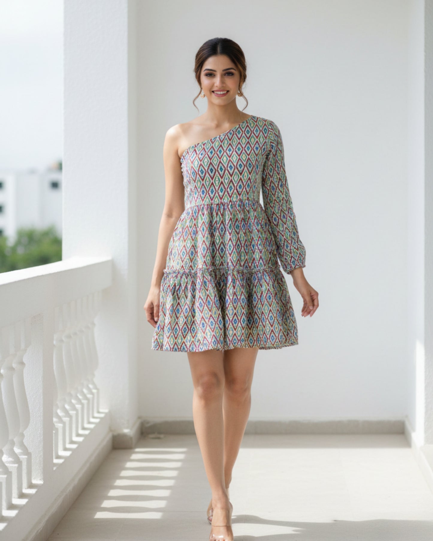Ginger One-Shoulder Dress